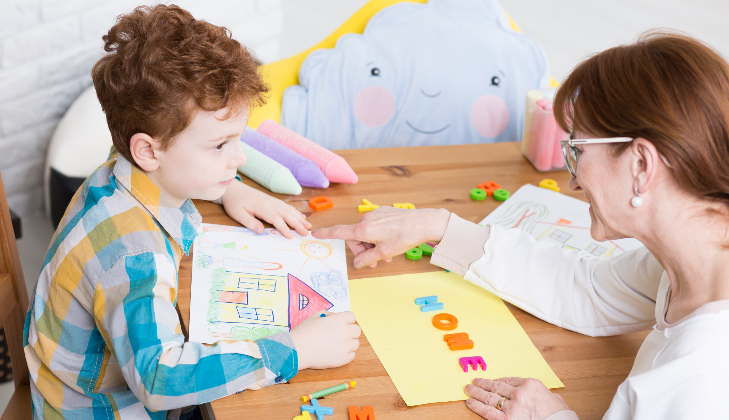 NeuroCore therapist delivering neuro-affirming ABA support in a child's natural home environment in Dubai