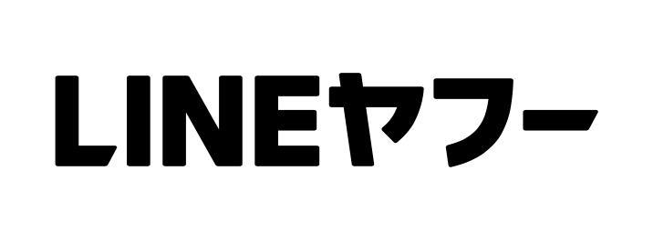 Bold black text reading 'LINE' followed by Japanese characters on a white background.