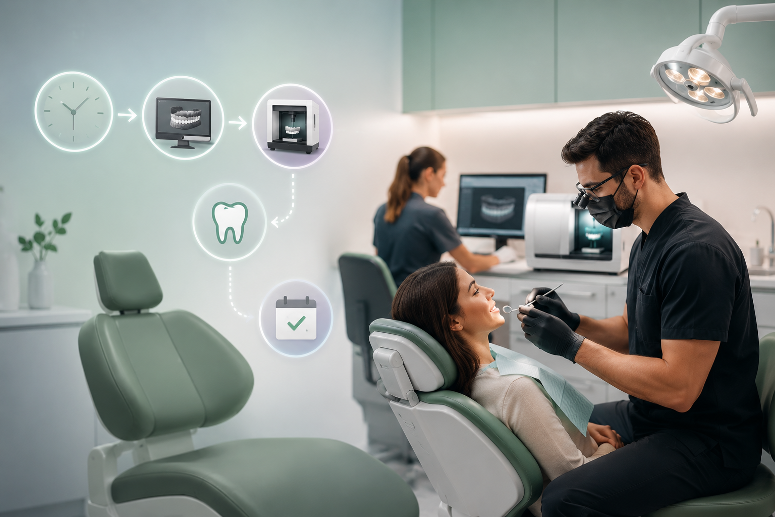 How a Digital Dental Lab Can Help Reduce Chair Time
