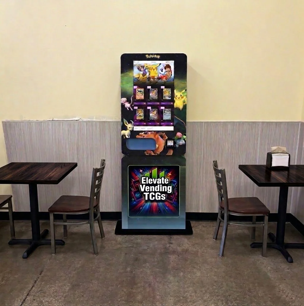 Why Your Business Should Host an Elevate Vending Pokémon Trading Card Machine