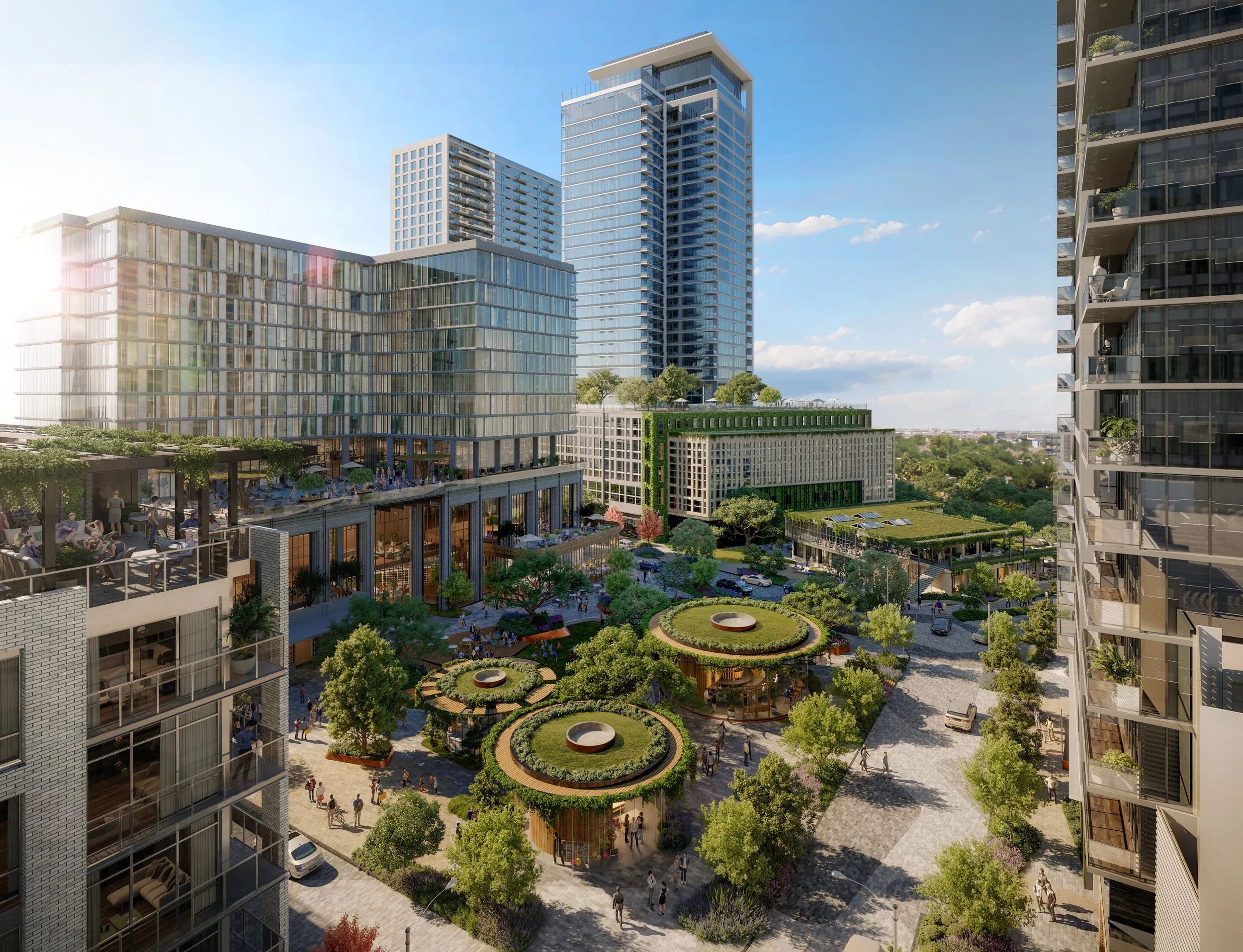 Autry Park mixed-use development, Houston, Texas