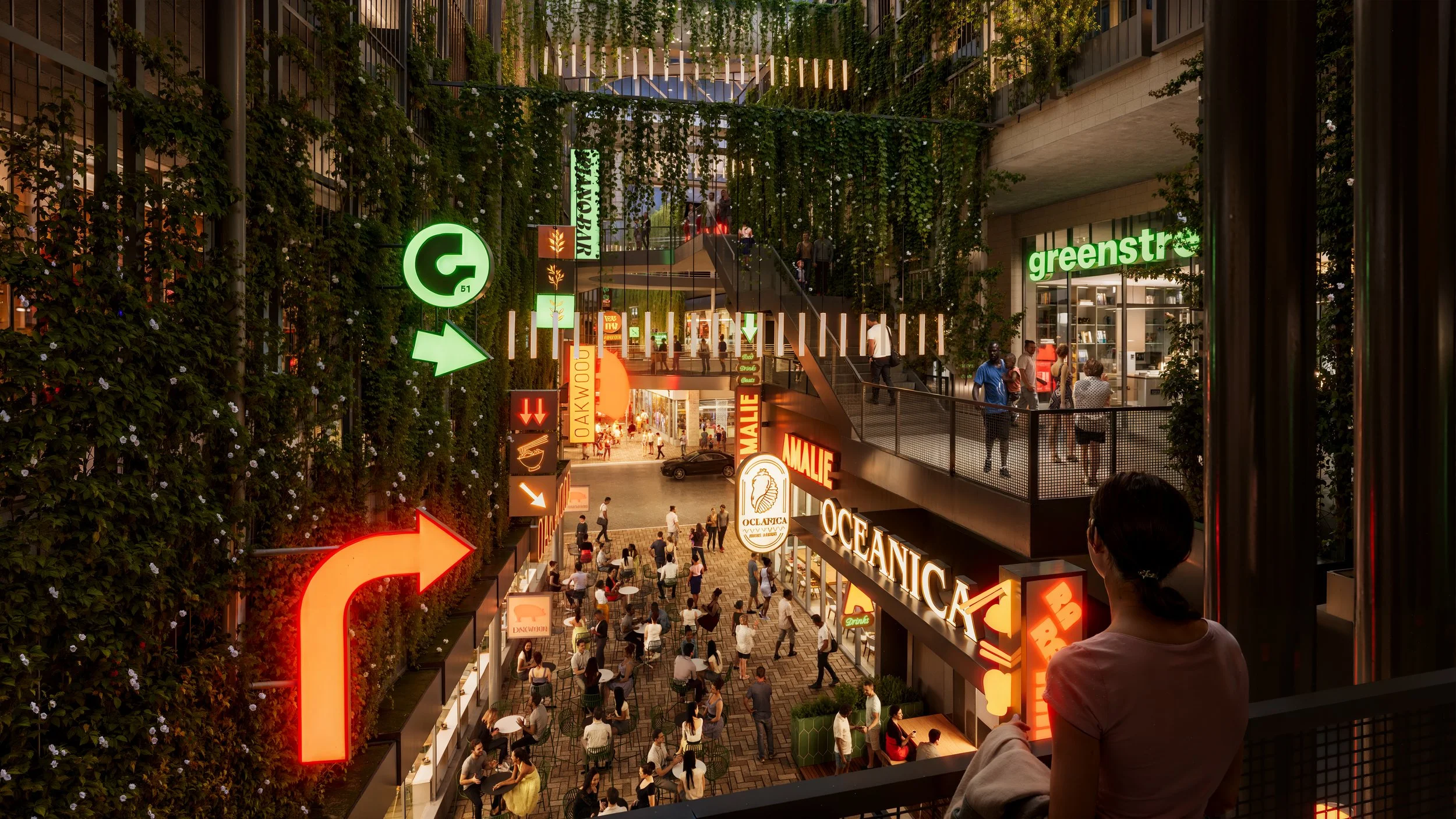 GreenStreet mixed-use destination, Houston, Texas