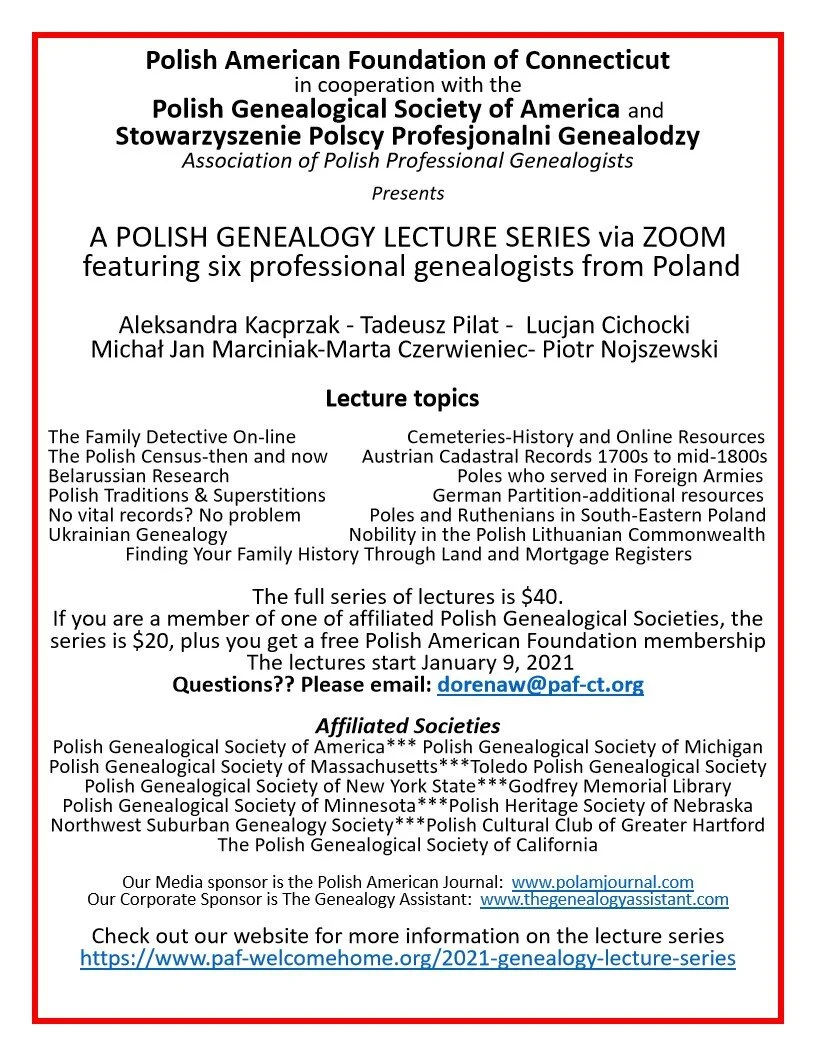 2021 Geneaology Flyer - Full size