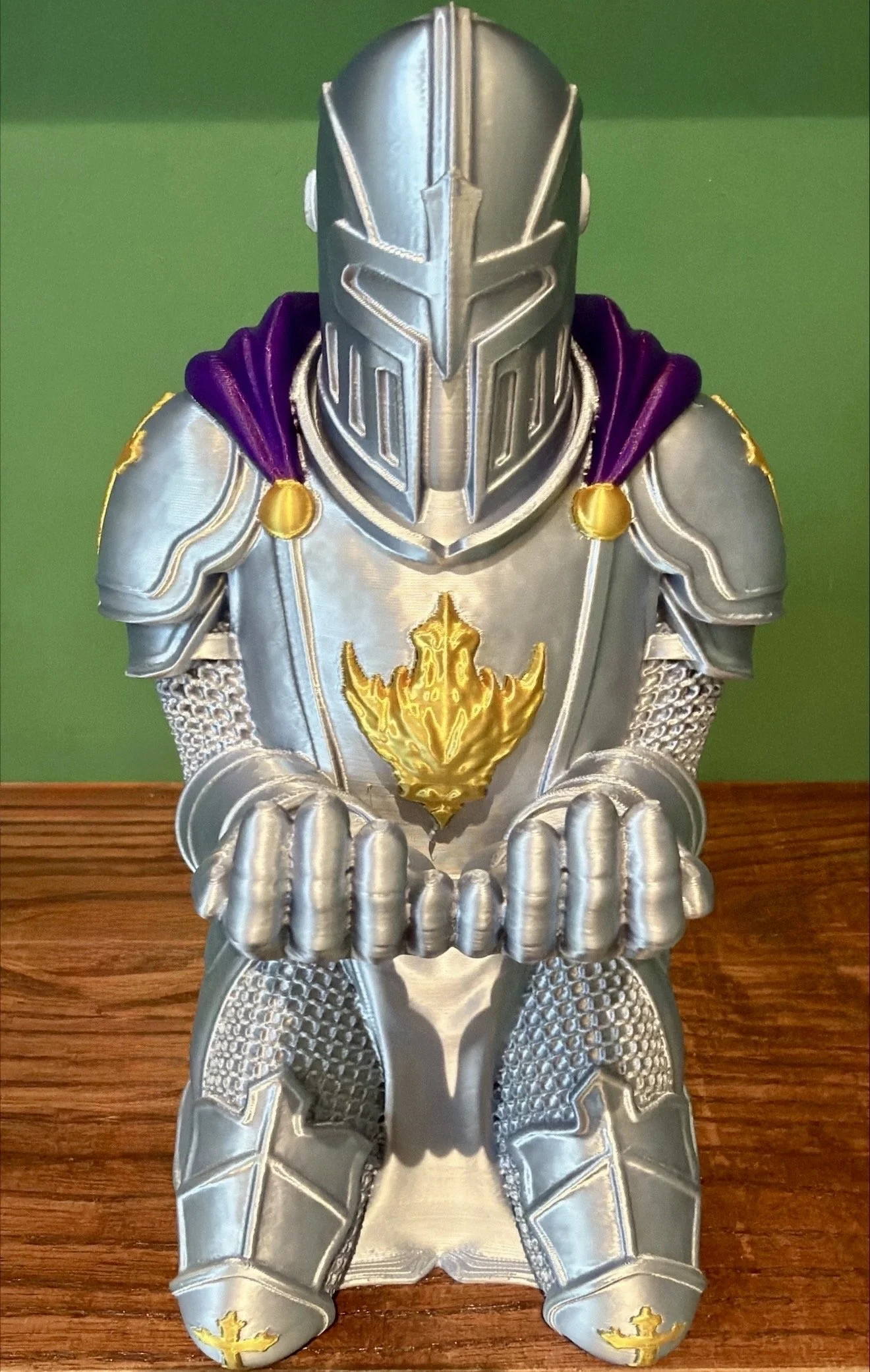 The Kneeling Knight Controller Holder