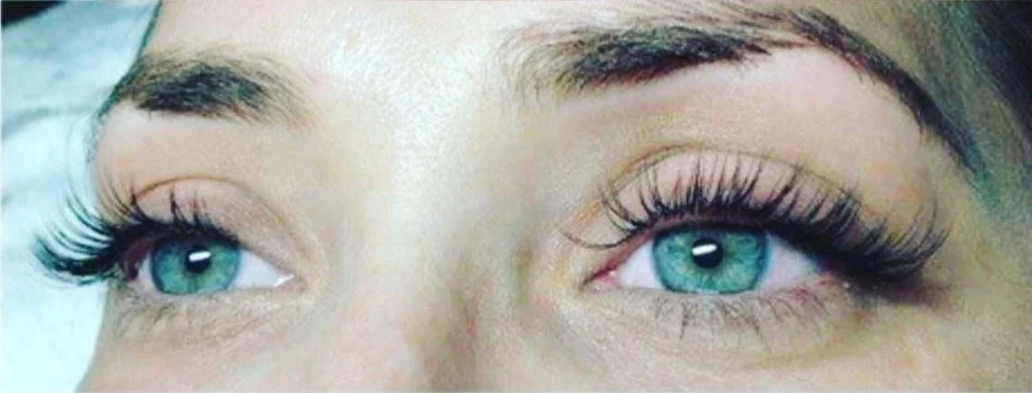 after lash extensions