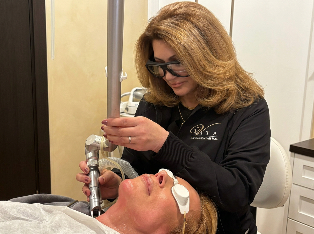 Skin tighetining treatment