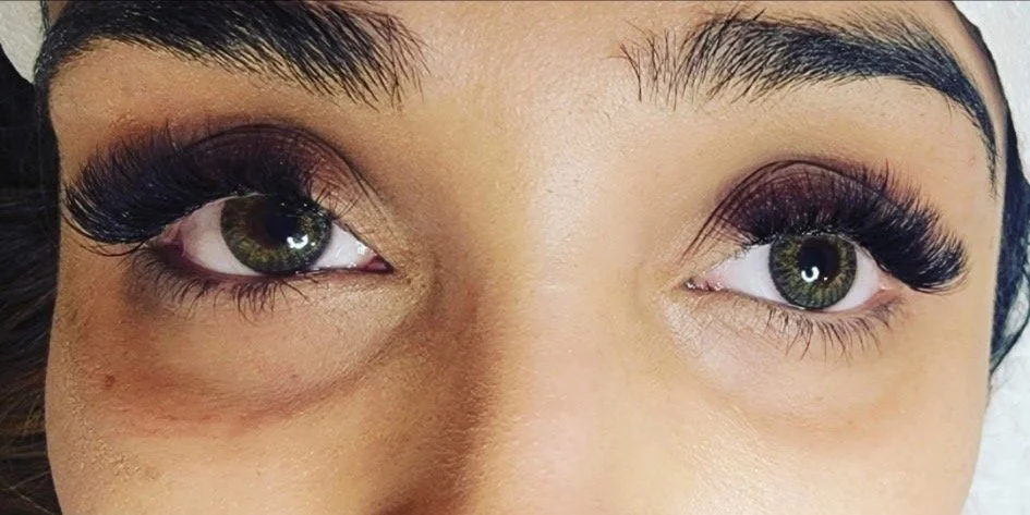 after lash extensions 3