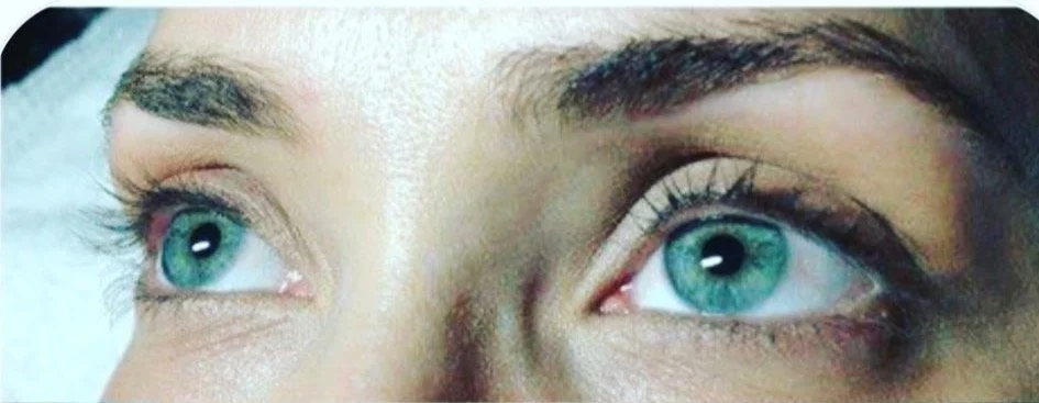 before lash extensions