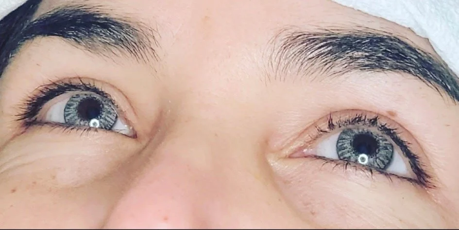 before lash extensions 4