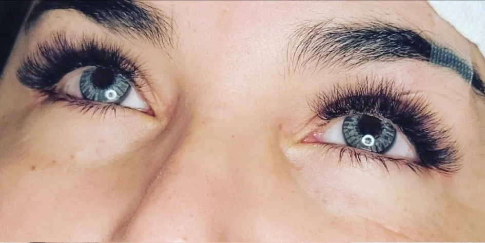 after lash extensions 4