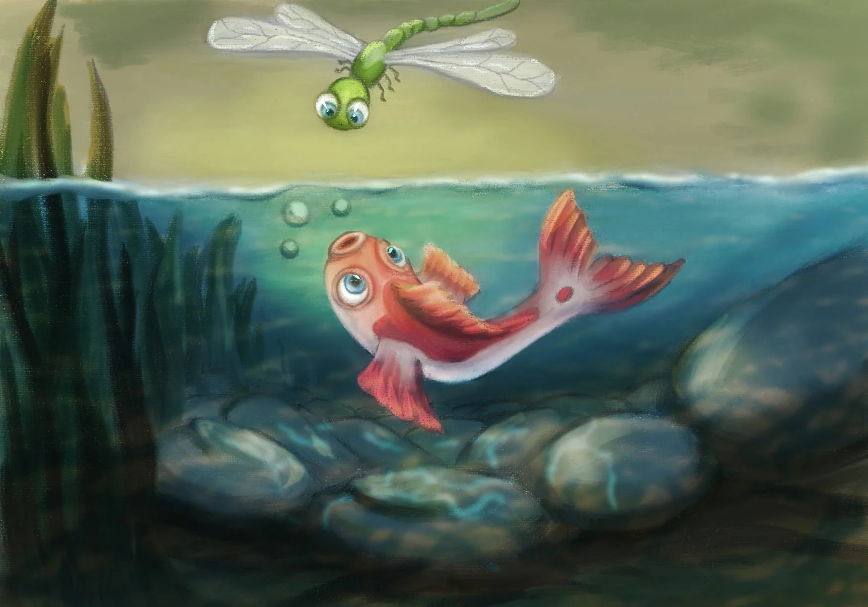 The Fish and the Dragonfly