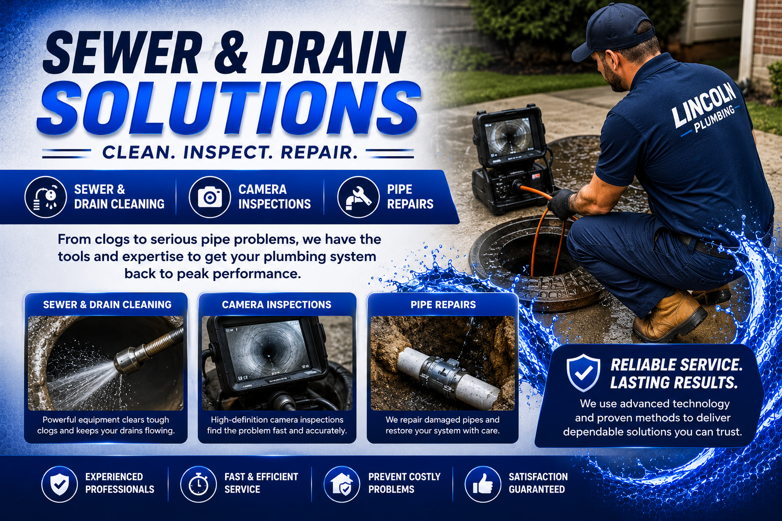 Sewer & drain
