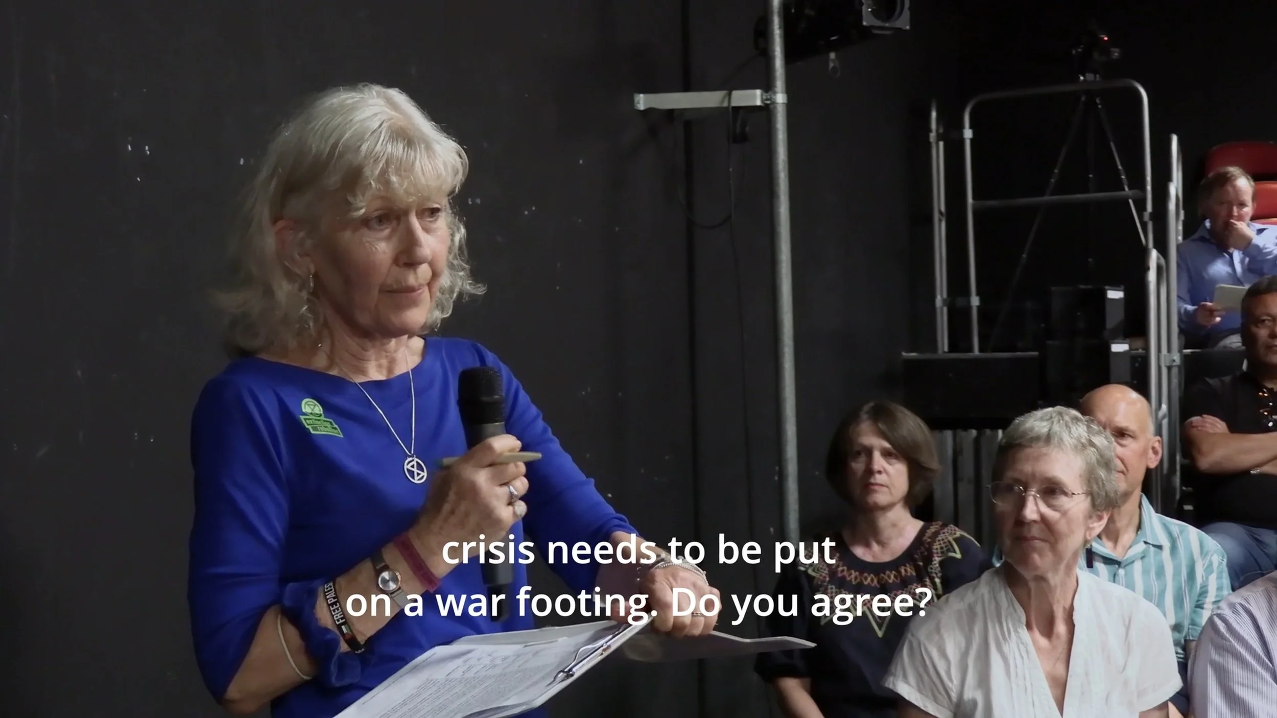 Hustings - audience questions