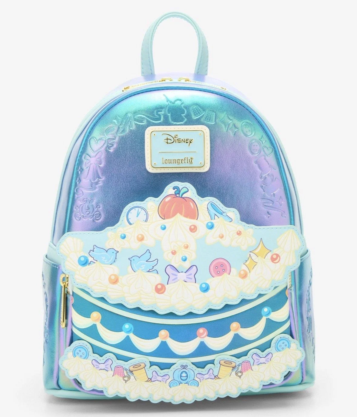 Loungefly Disney Cinderella Cake Iridescent Mini Backpack – BoxLunch Exclusive