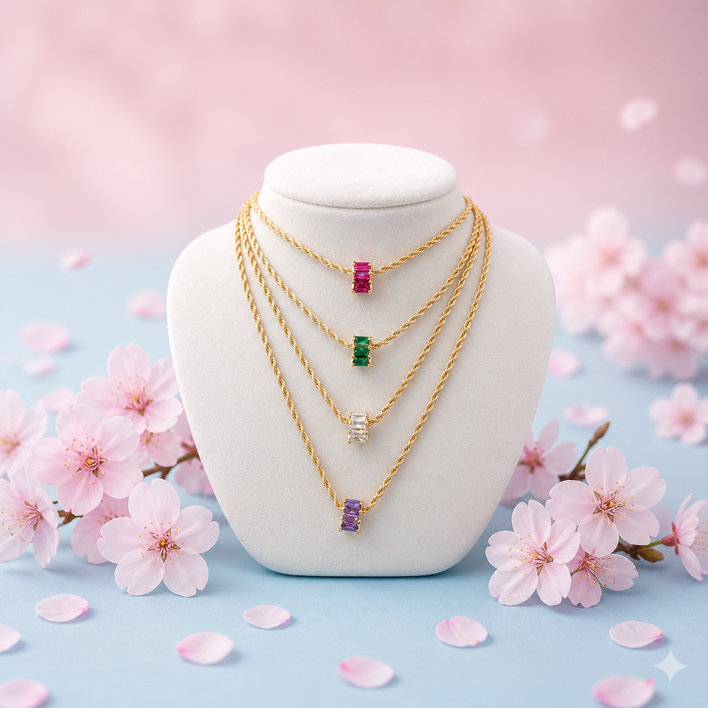 Elegant Gemstone Pendant Necklace