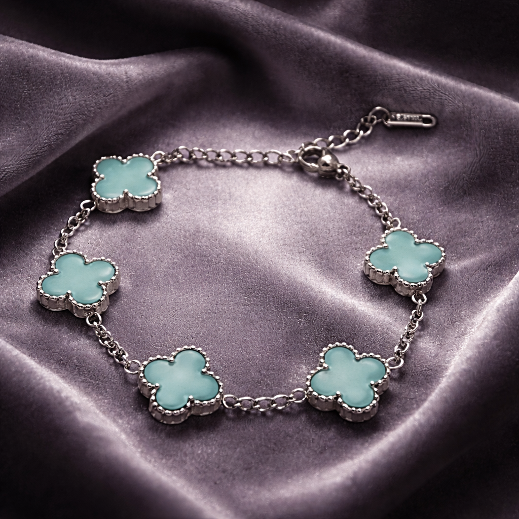Designer-Inspired Clover Blossom Bracelet