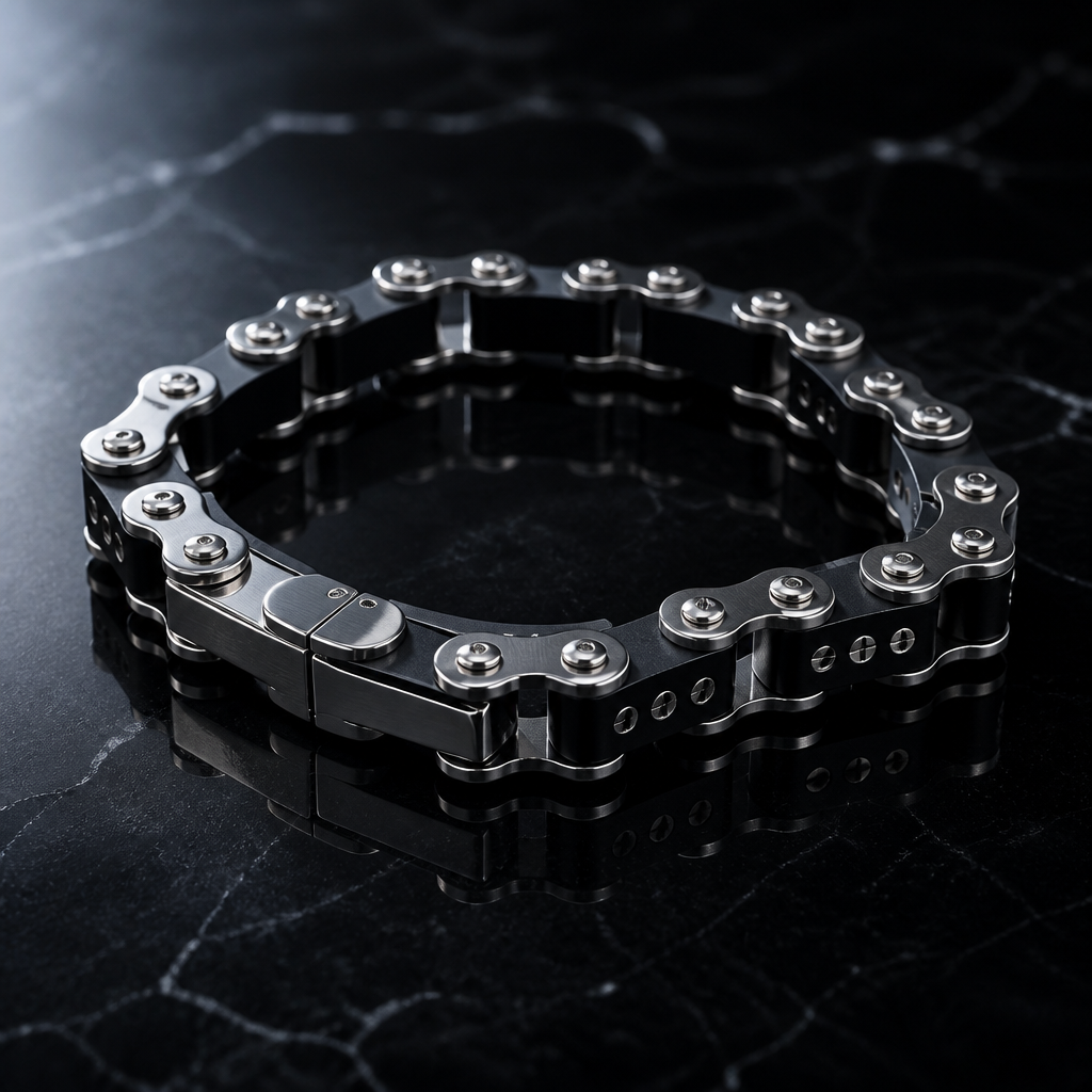 Stainless Steel Motorcycle Chain Bracelet