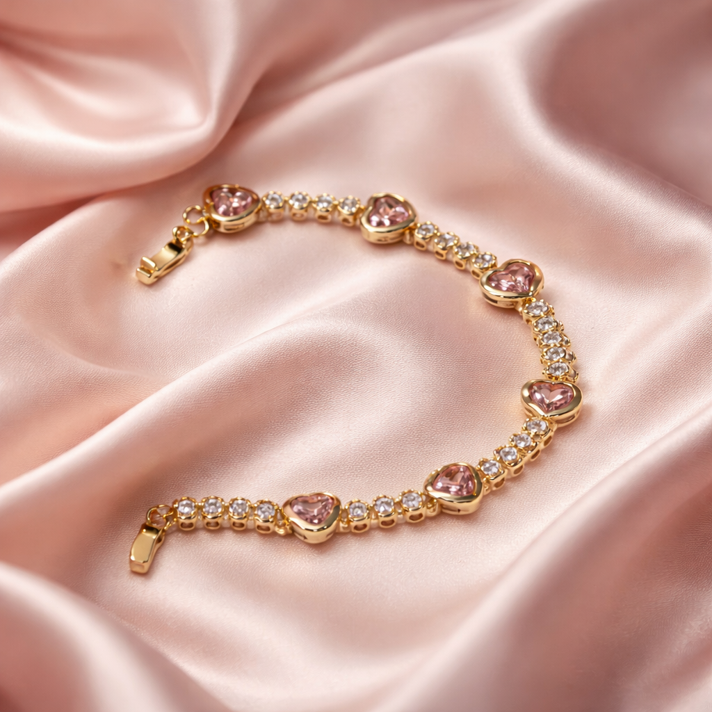 Heart's Desire Gold-Filled Bracelet
