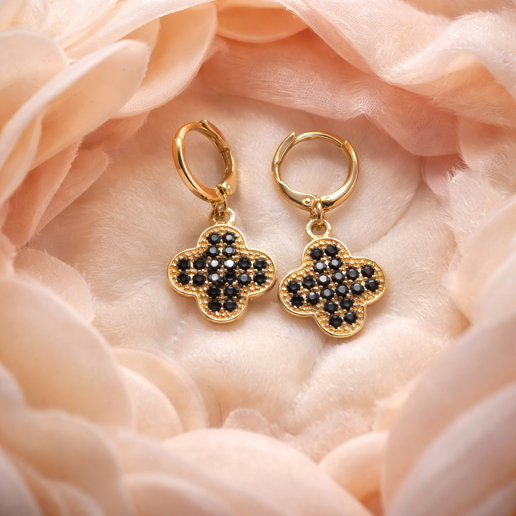 Designer-Inspired Clover Earrings