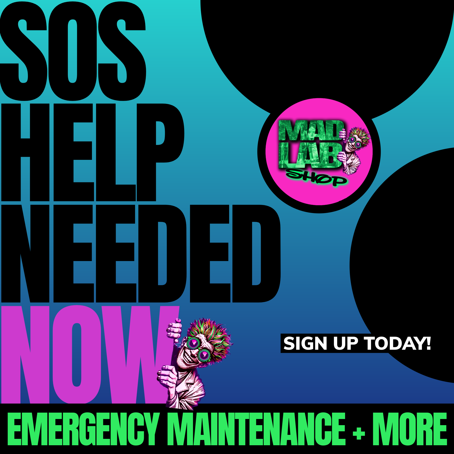 EMERGENCY SERVICE-I BROKE SOMETHING