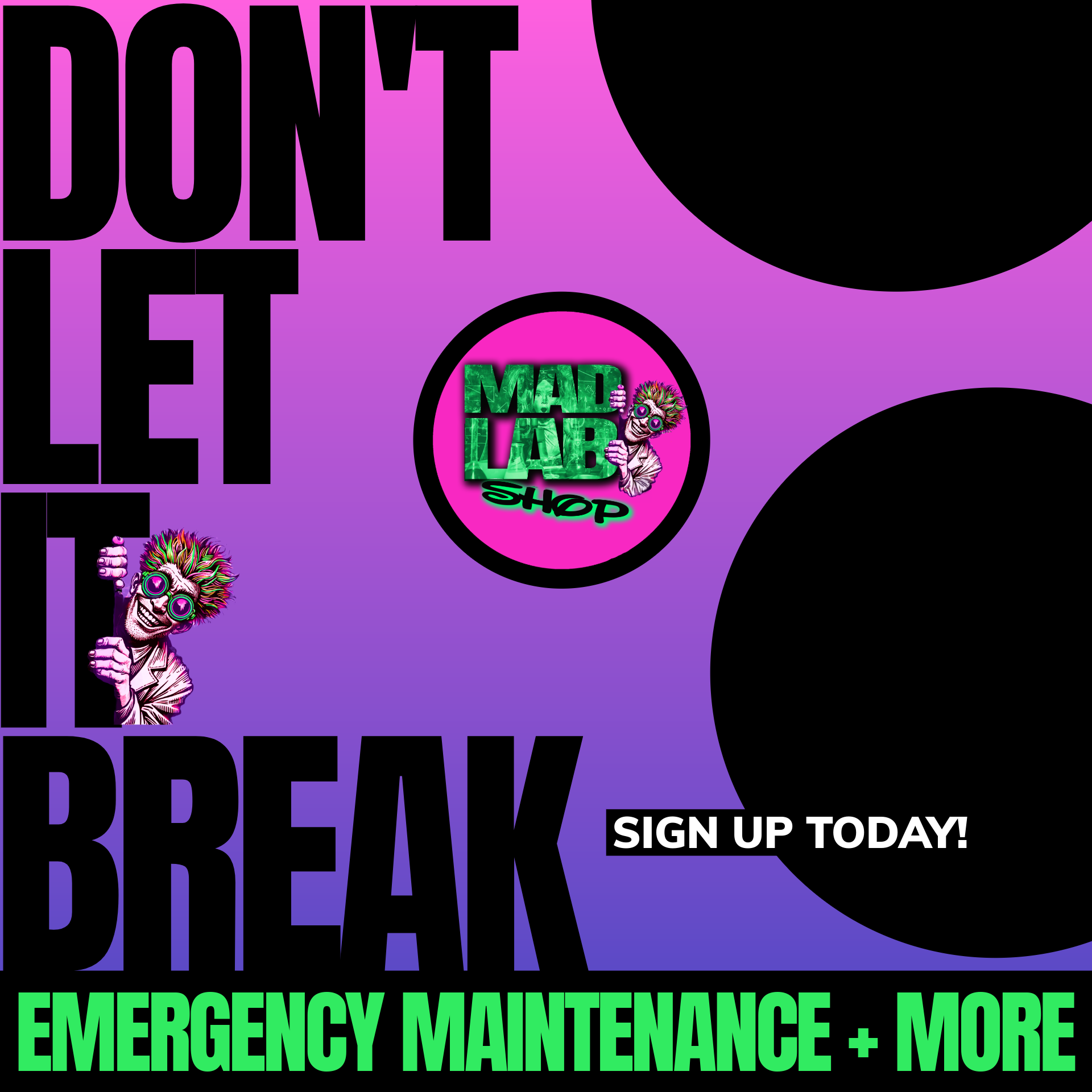 DON'T LET IT BREAK