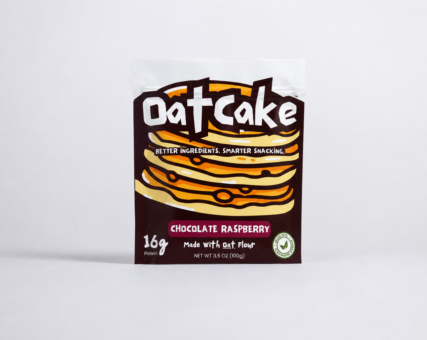 Chocolate Raspberry Oatcake