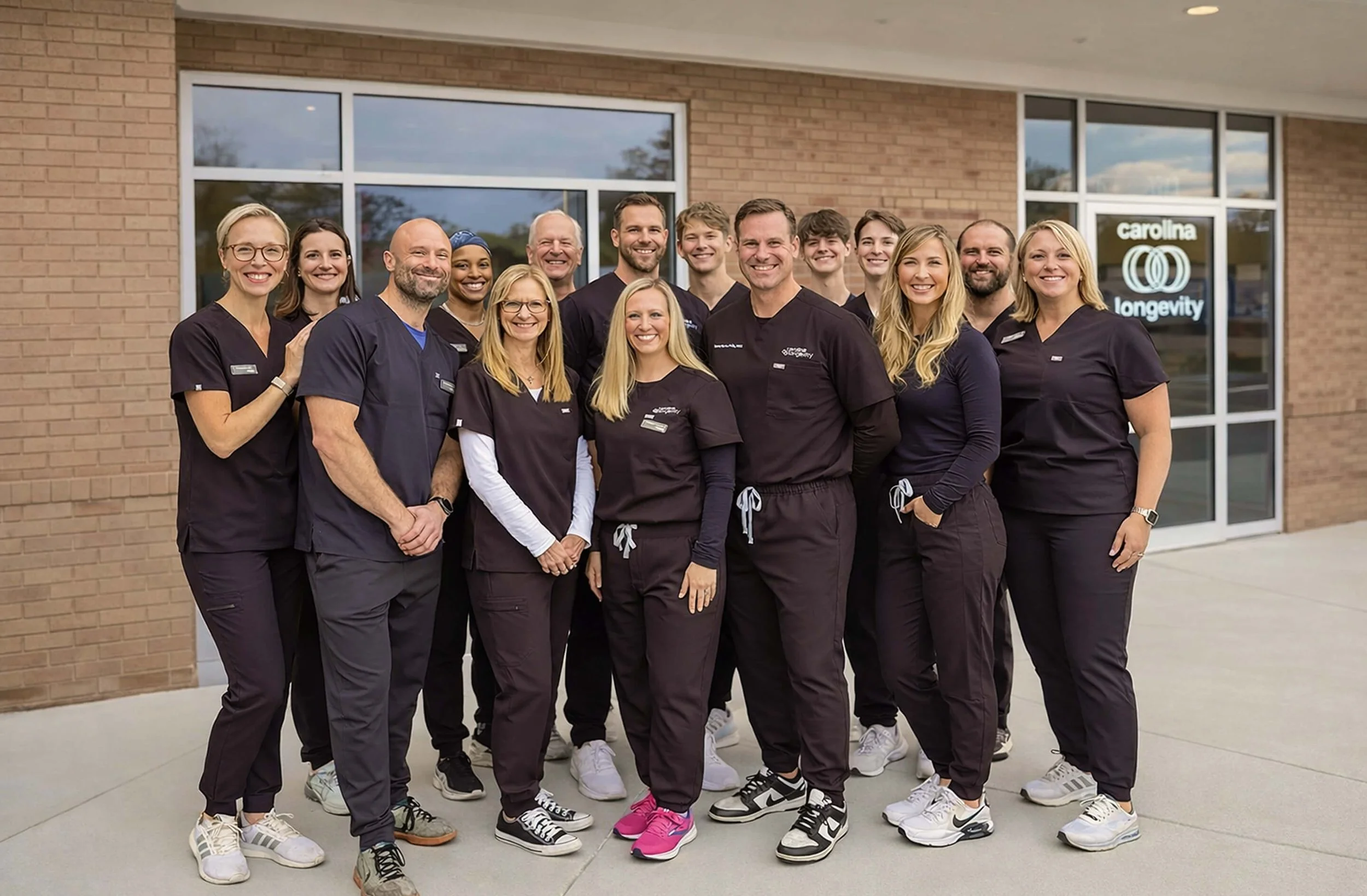 Photo of all of the Carolina Longevity Staff
