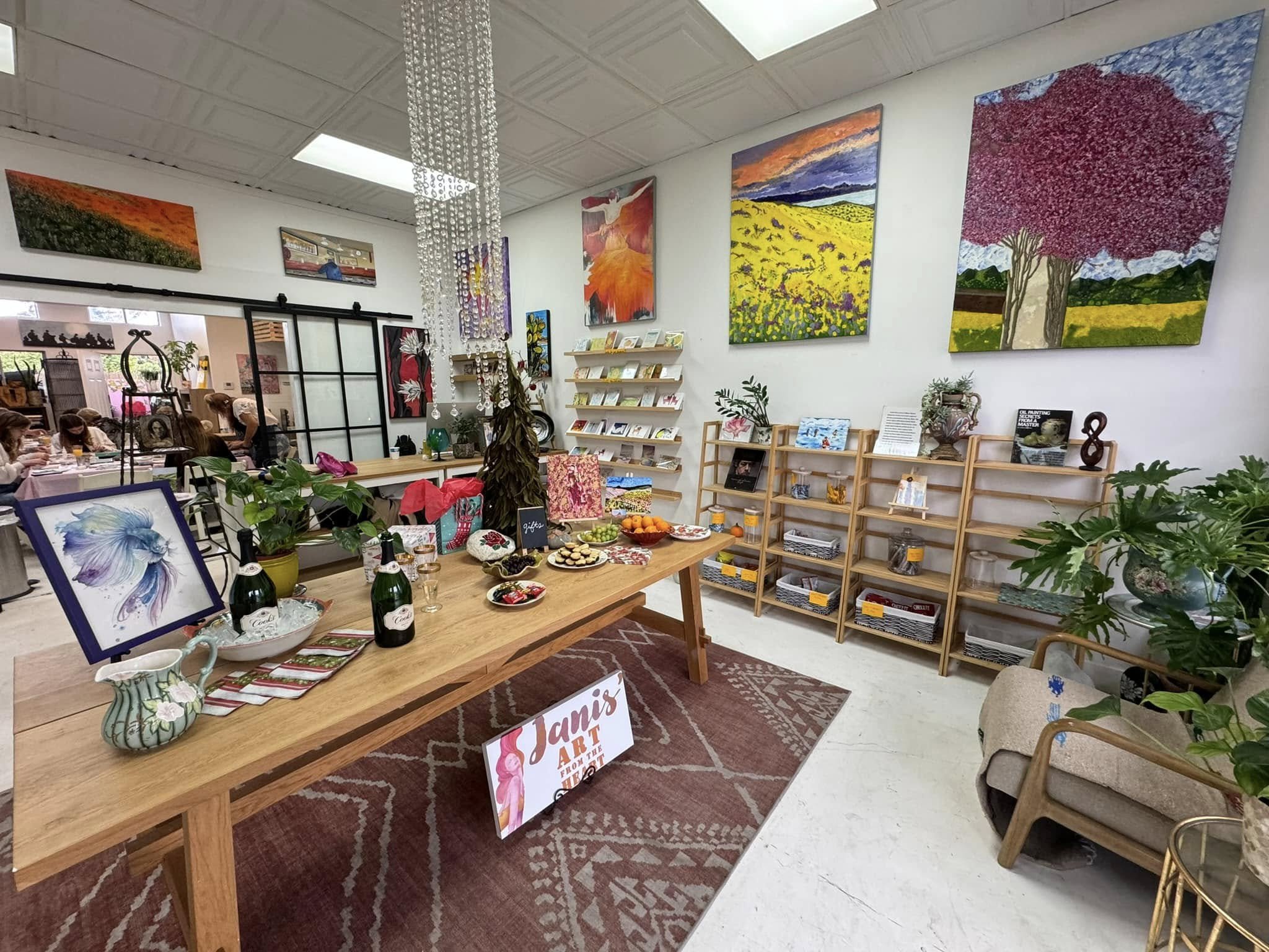 Janis Art from the Heart Studio in Ojai, CA
