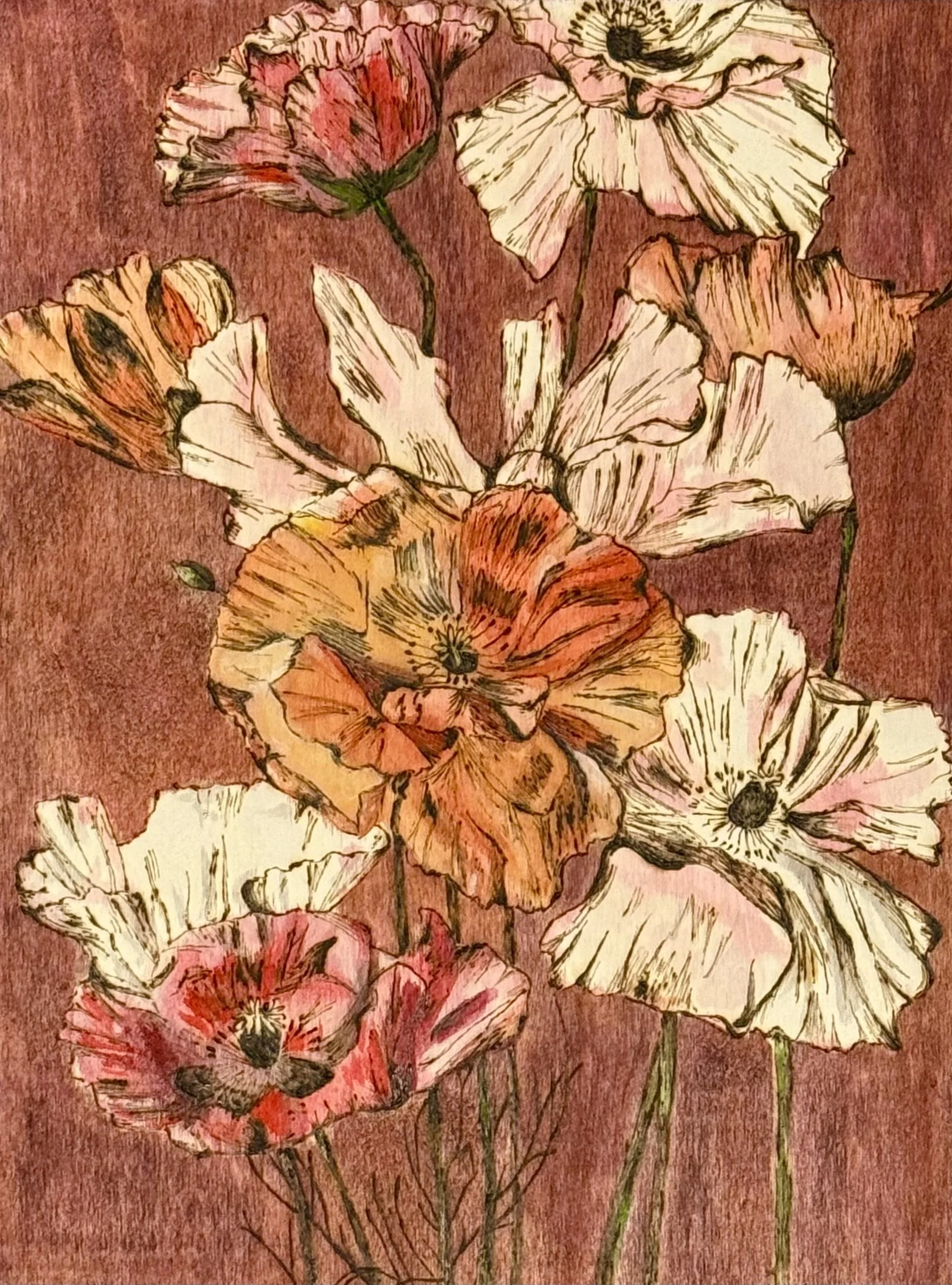 "Black Cherry" Print