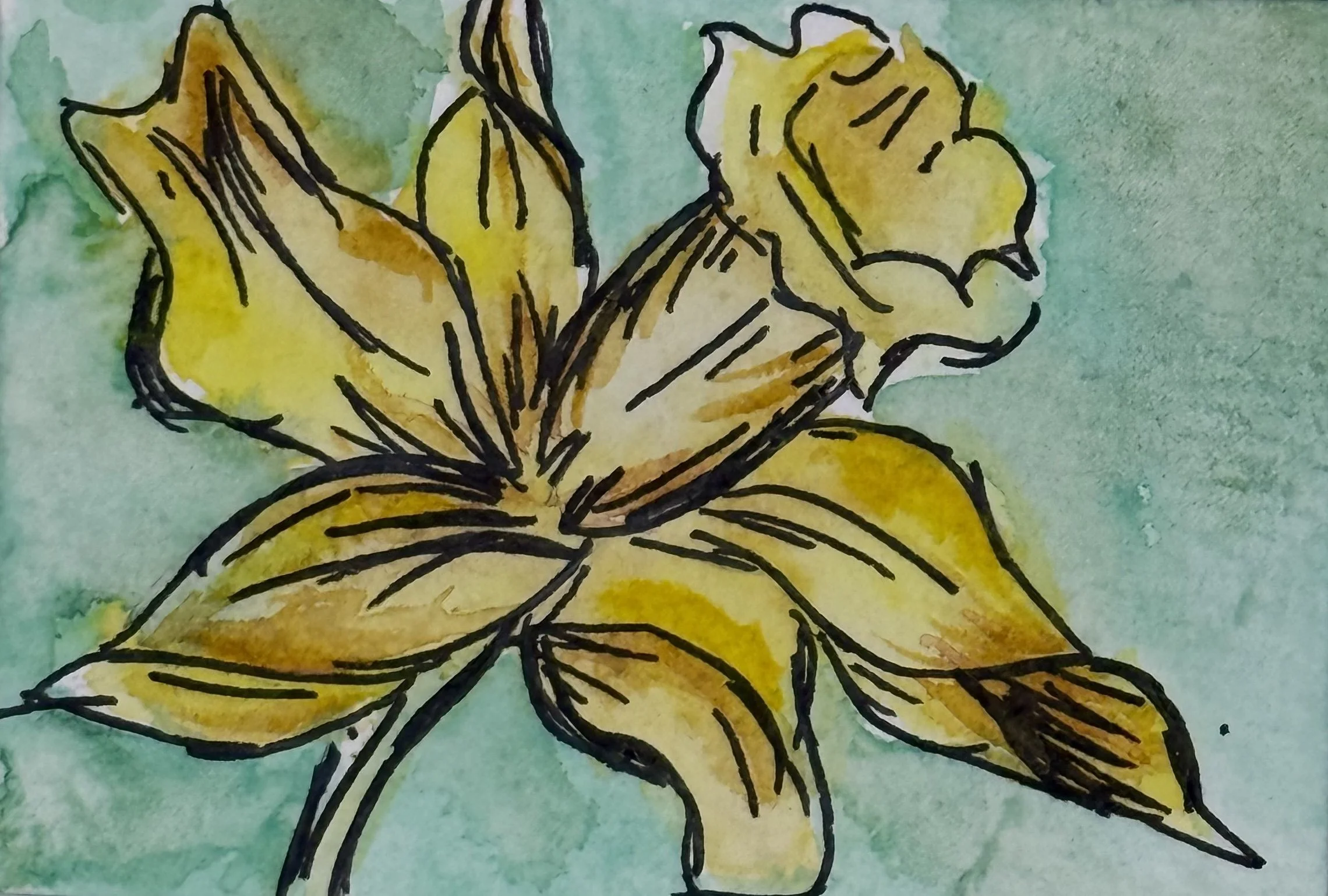 ACEO #24 Print Flower Collection