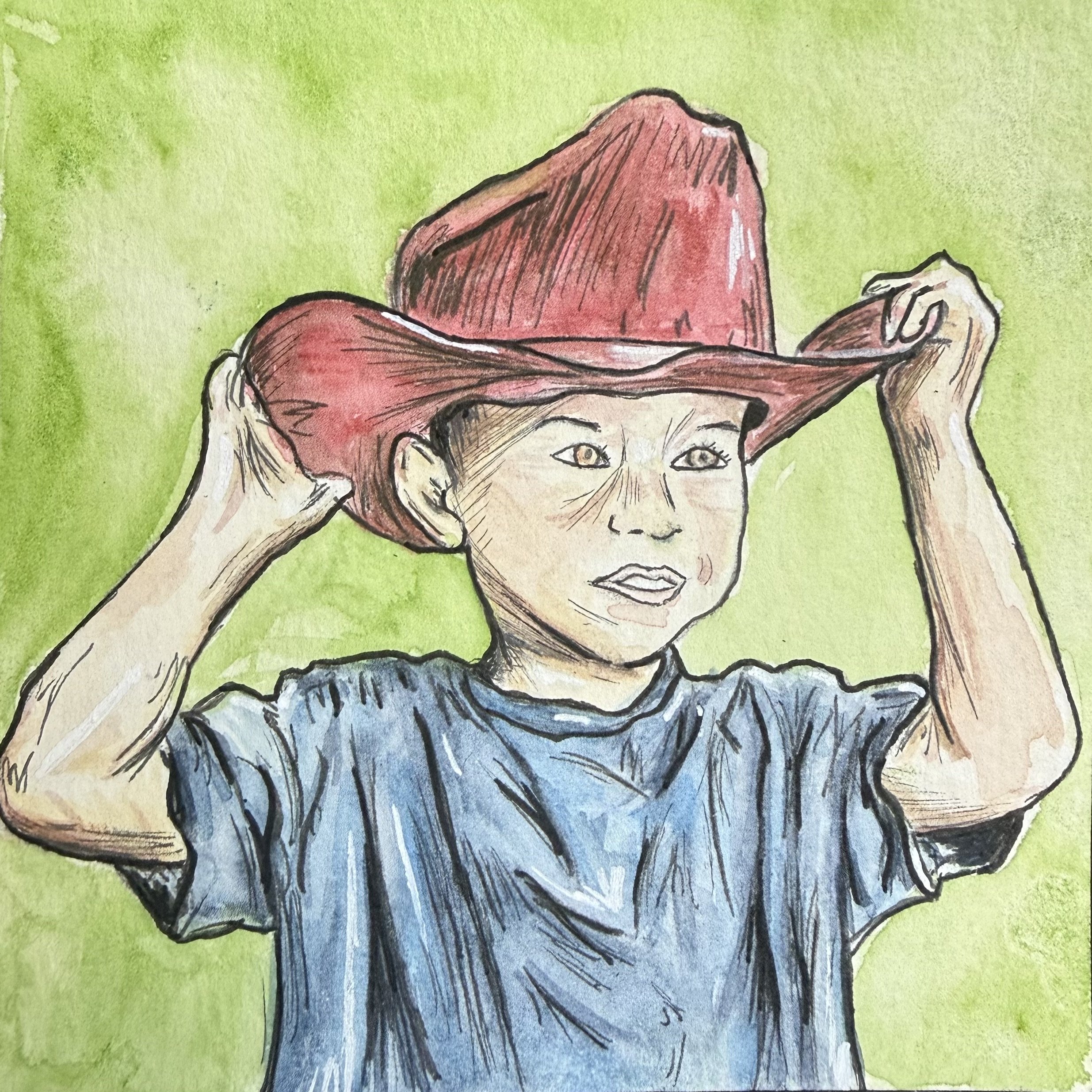 "I Wanna Be a Cowboy Baby" Print