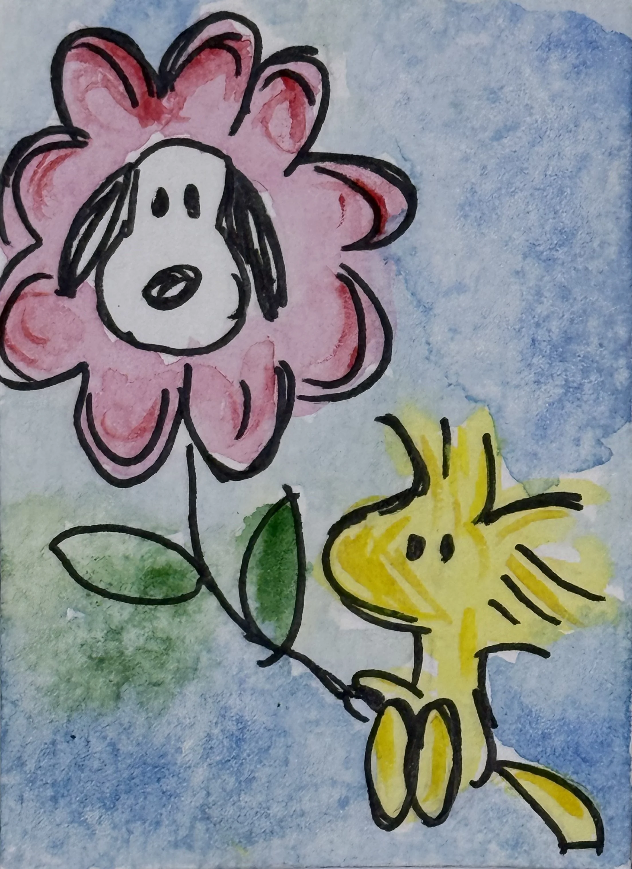 ACEO #42 Print Snoopy Collection