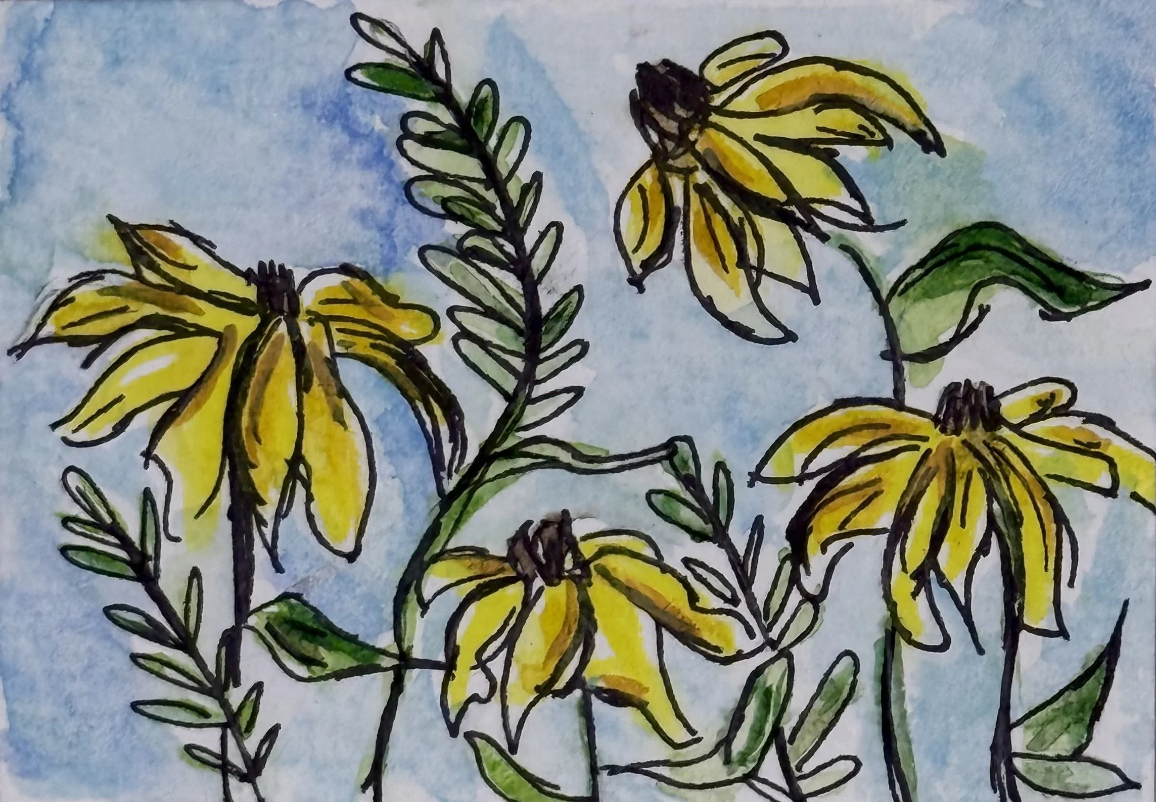 ACEO #26 Print Flower Collection