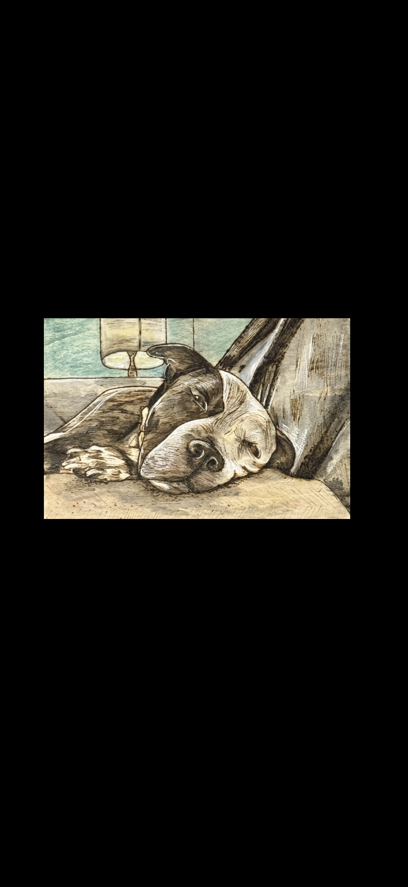 "Sleepy Meatie" - Print