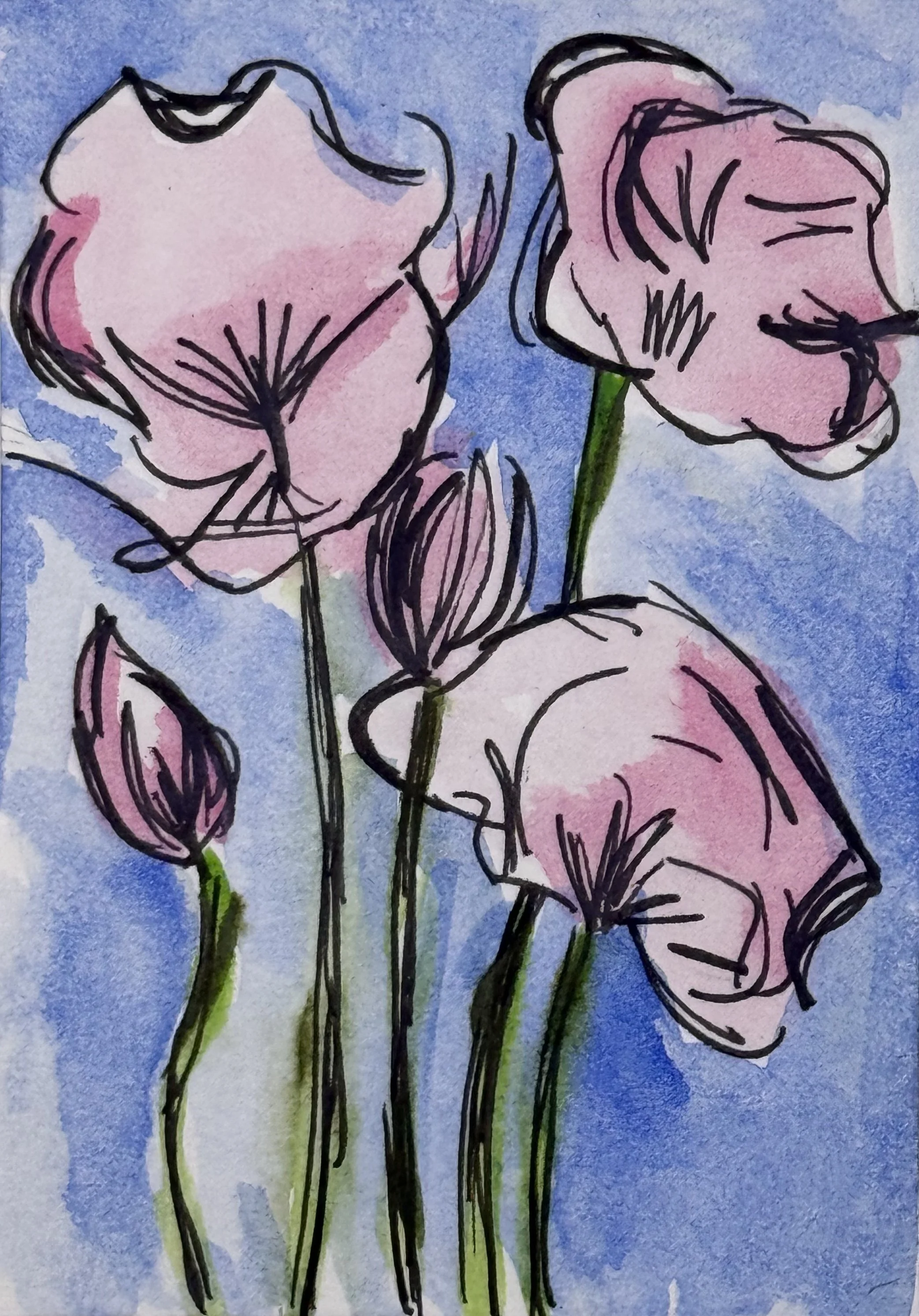 ACEO #16 Print Flower Collection