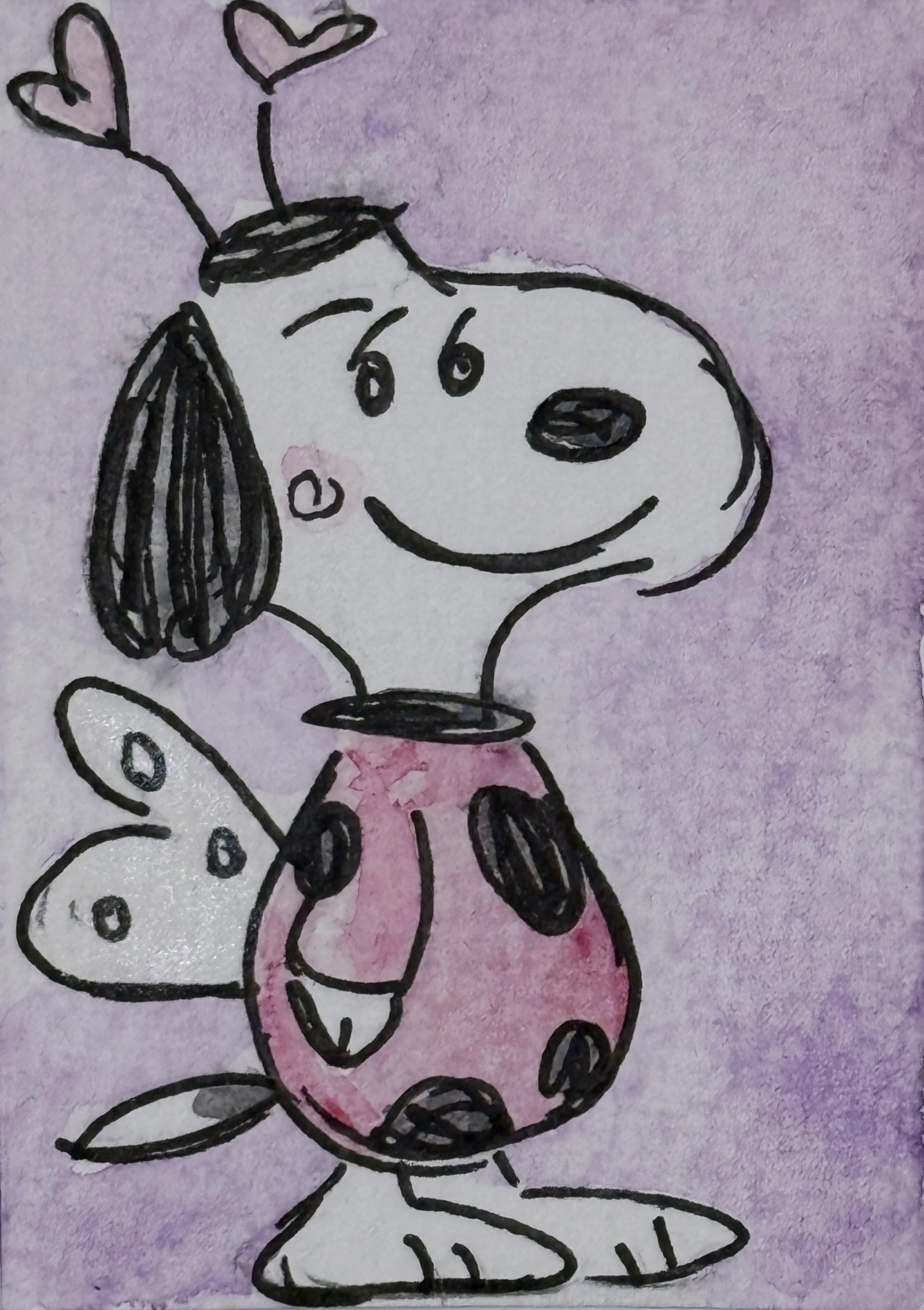 ACEO #43 Print Snoopy Collection