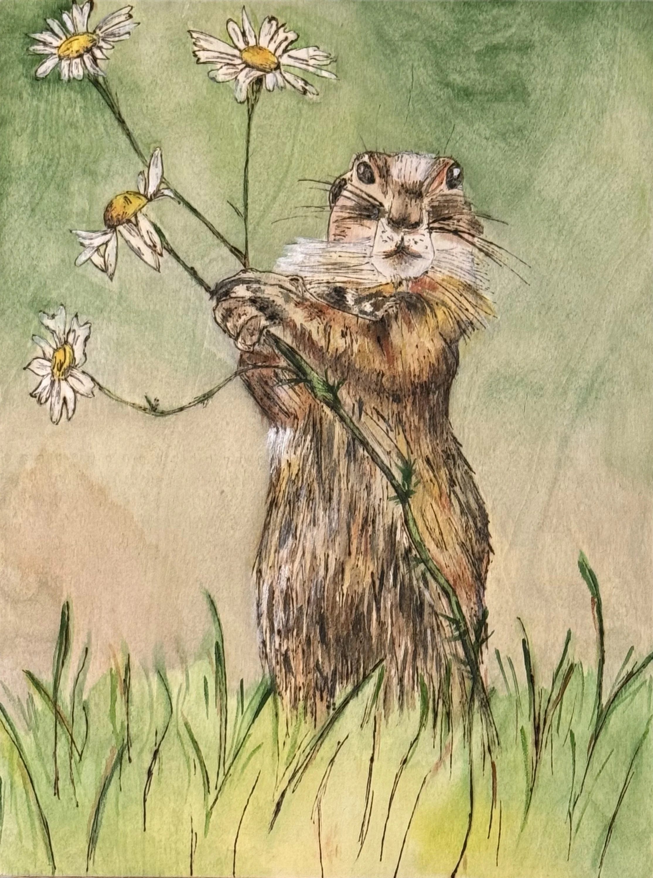 "My Own Squirrel" Print