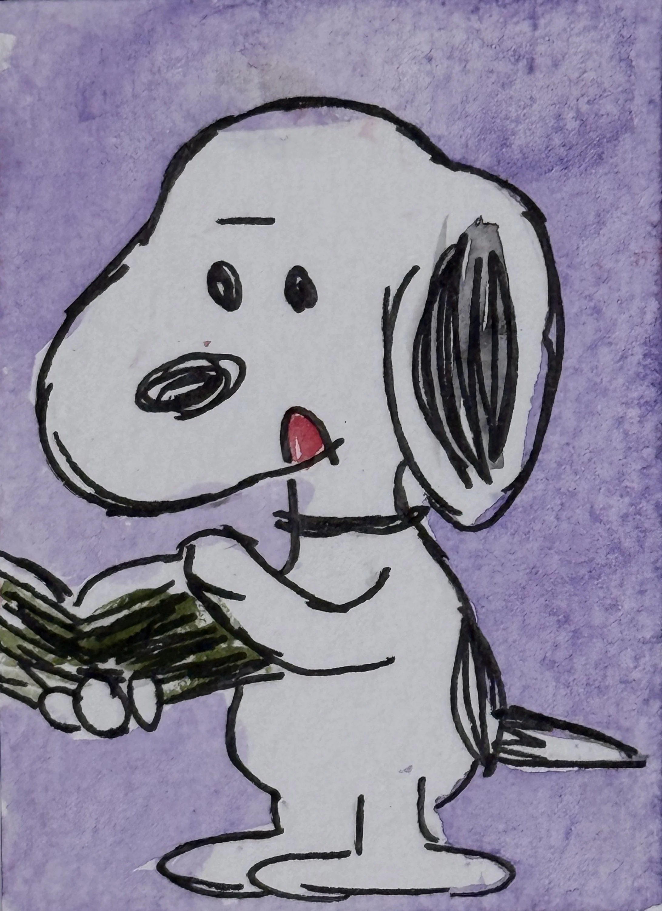 ACEO #51 Print Snoopy Collection