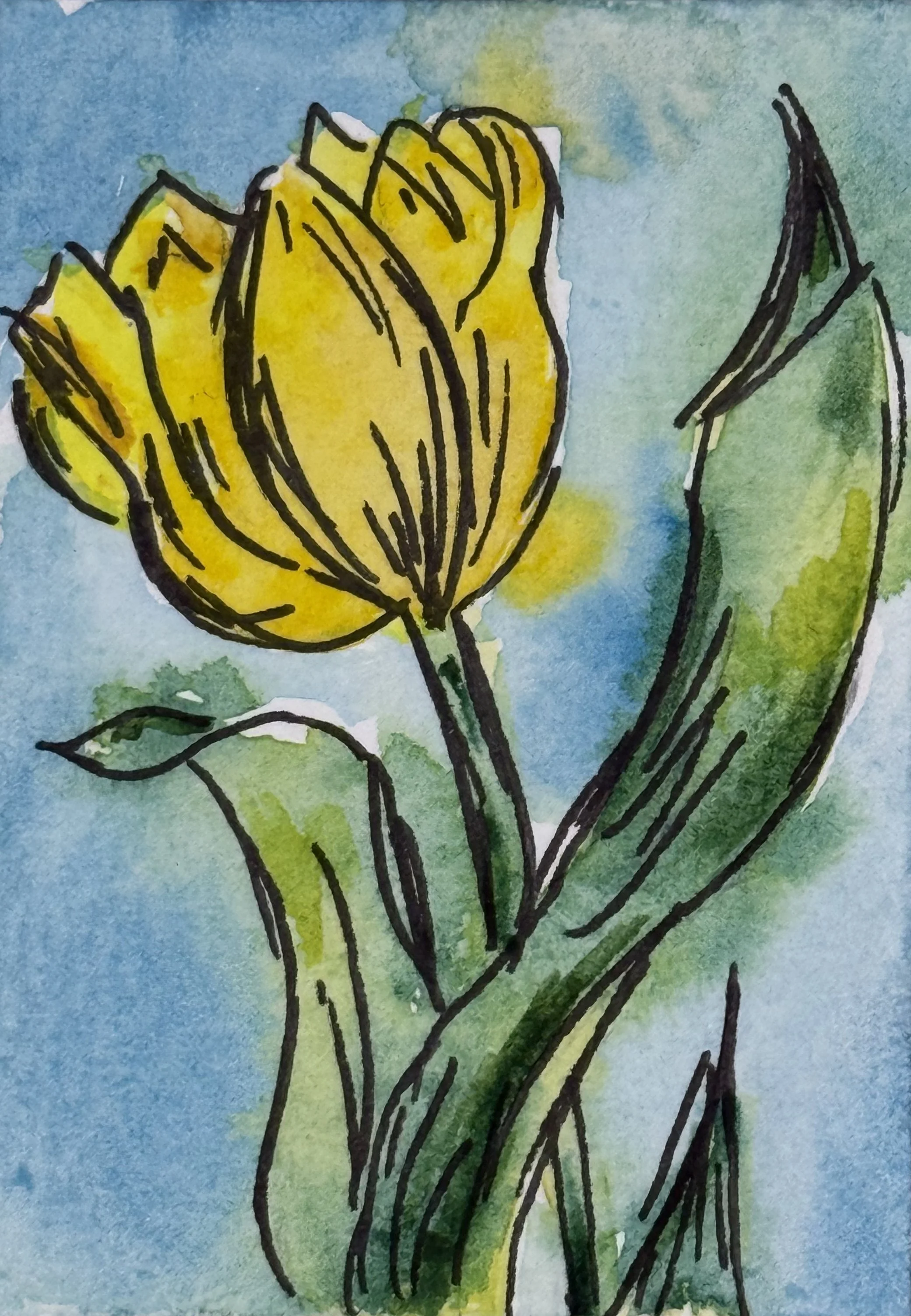 ACEO #22 Print Flower Collection