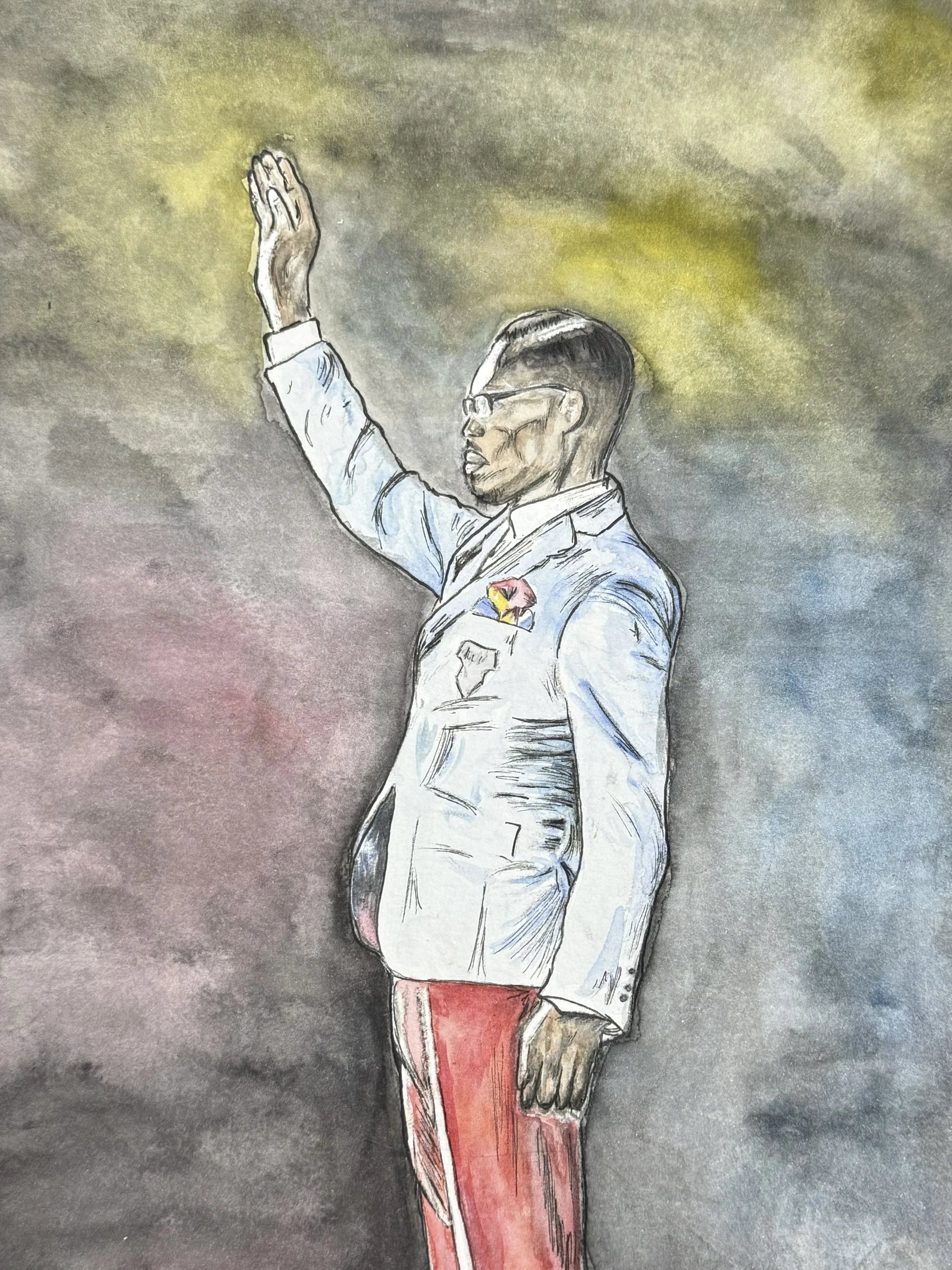 "Lumumba" Print
