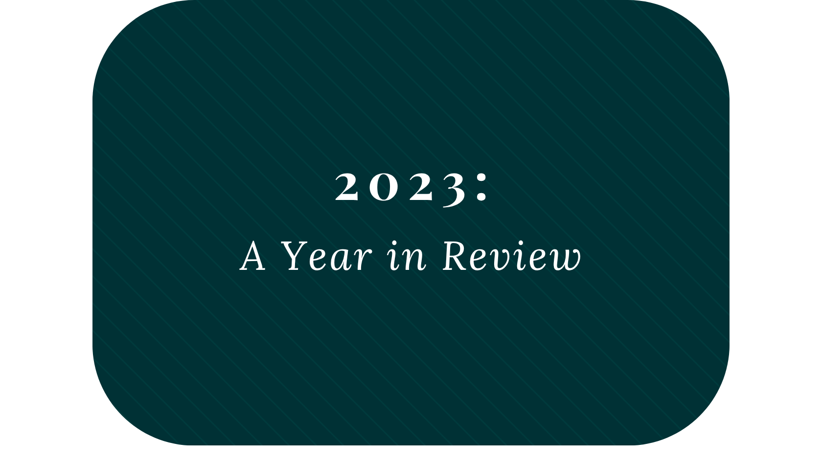 2023: A Year in Review