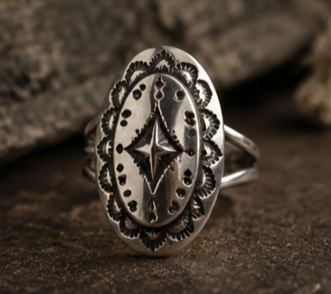 Desert Star Concho Ring