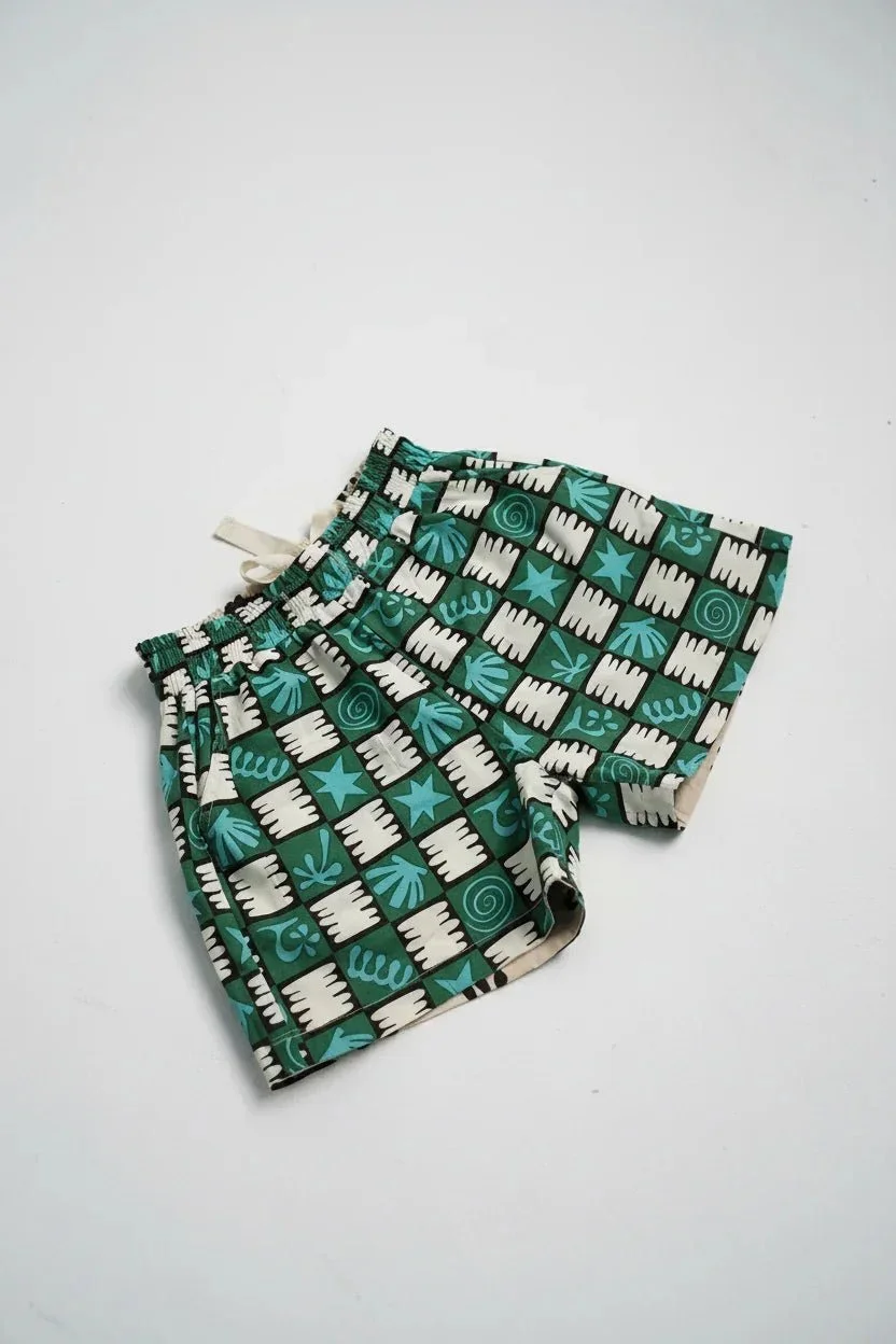 LOKAL FOLK - Nalu Shorts – Reversible (Two shorts in one )