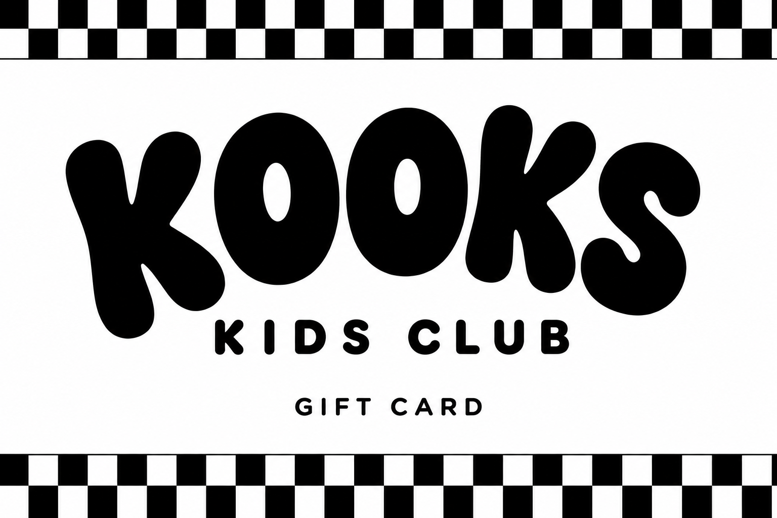 KOOKS Kids Club - Gift Card