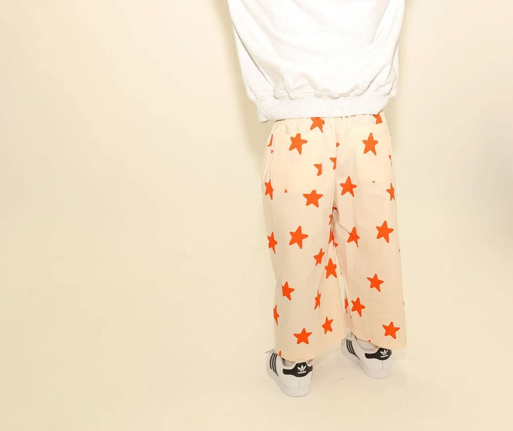 SUNDAY SIBLINGS - Dusty Star Pants - Red