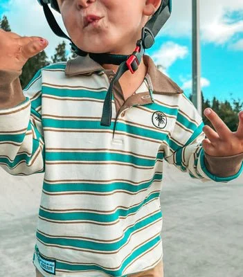 OLLIE STRIPED COLLARED SHIRT