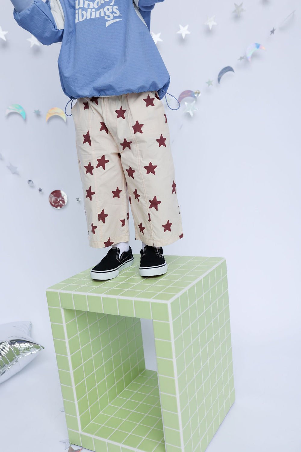 SUNDAY SIBLINGS - Dusty Star Pants - Chocolate