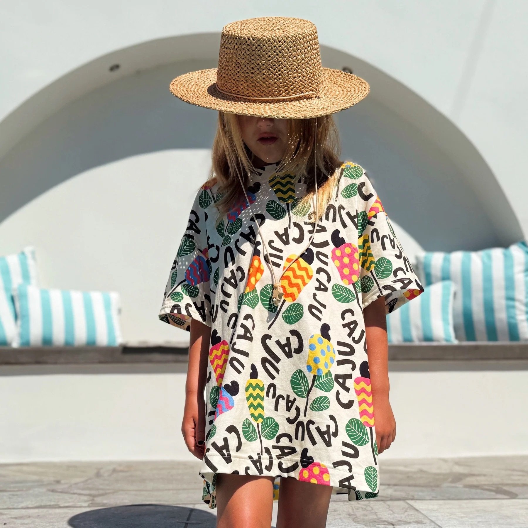 MINIMALIST FOLK CO. - Girls T-Shirt Dress - MIA DRESS | CAJU