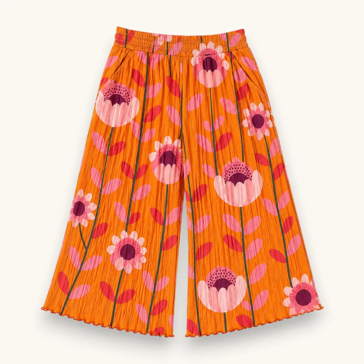 BEST DAY EVER - Kids Flower Power Wide Leg Pant