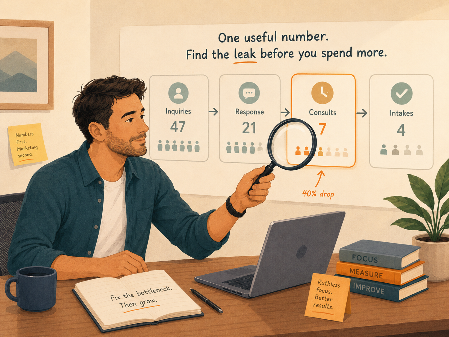 One number to review every Friday before you change your marketing